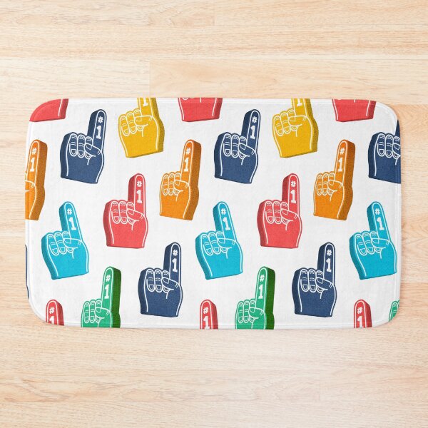 Item preview, #1 fan foam fingers - sports fan  designed and sold by littlearrow.