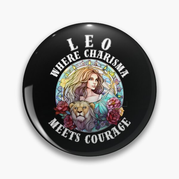 Item preview, Leo: Where Charisma Meets Courage designed and sold by ZodiacWonders.