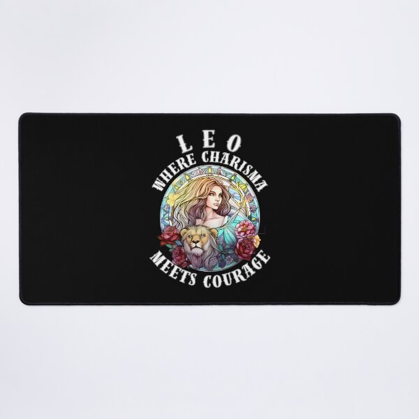 Item preview, Leo: Where Charisma Meets Courage designed and sold by ZodiacWonders.