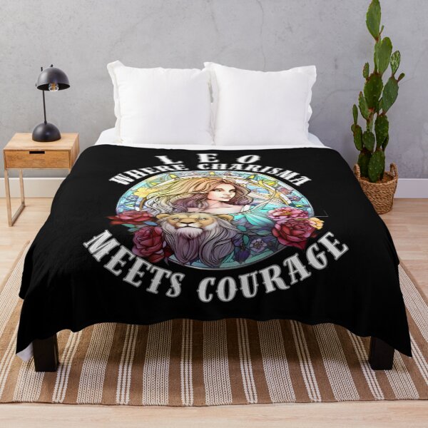 Item preview, Leo: Where Charisma Meets Courage designed and sold by ZodiacWonders.