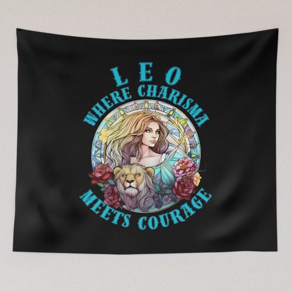 Item preview, Leo: Where Charisma Meets Courage. leo birthday designed and sold by ZodiacWonders.