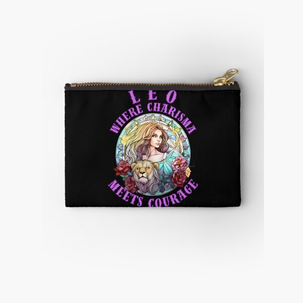Item preview, Leo: Where Charisma Meets Courage. leo zodiac designed and sold by ZodiacWonders.