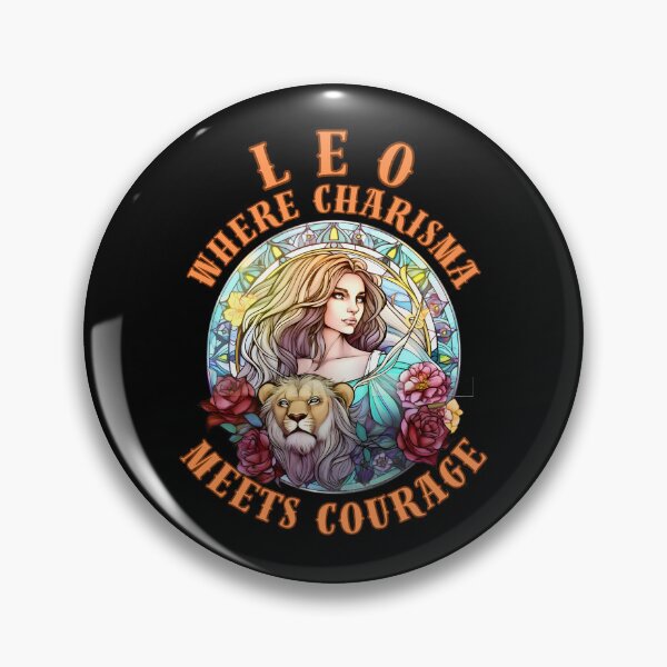 Item preview, Leo: Where Charisma Meets Courage. leo quote designed and sold by ZodiacWonders.