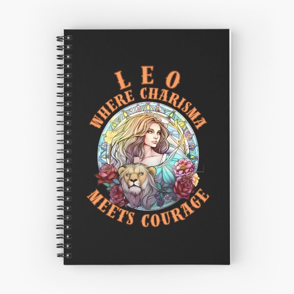 Item preview, Leo: Where Charisma Meets Courage. leo quote designed and sold by ZodiacWonders.