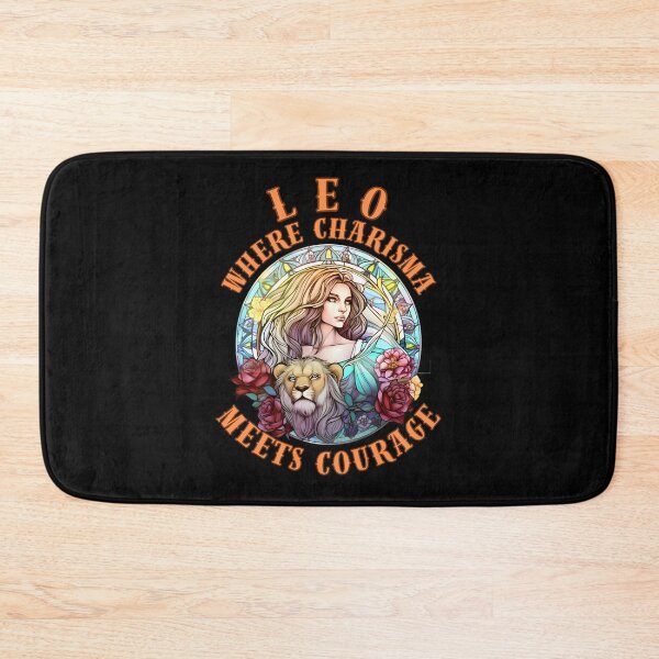 Item preview, Leo: Where Charisma Meets Courage. leo quote designed and sold by ZodiacWonders.