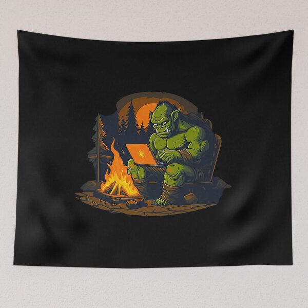 Item preview, Orcs Online designed and sold by JollyGoodMerch.