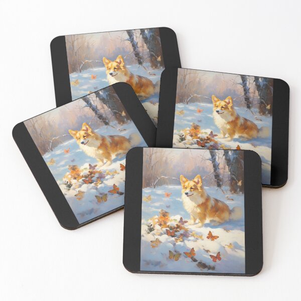 Item preview, Cute Corgi With Butterflies designed and sold by GageStore.