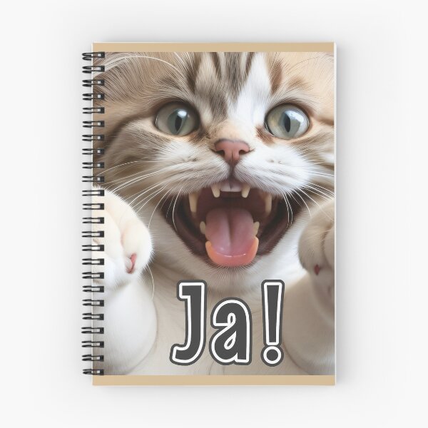 Item preview, KI-generierte Katze 01 "Ja" designed and sold by Cliff-Qi.