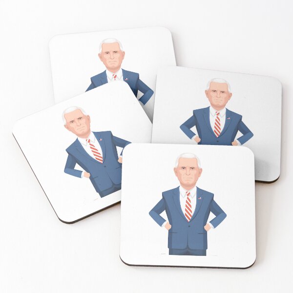 Item preview, Mike Pence: Portrait of an Influential American Politician and Former Vice President designed and sold by wannapong.