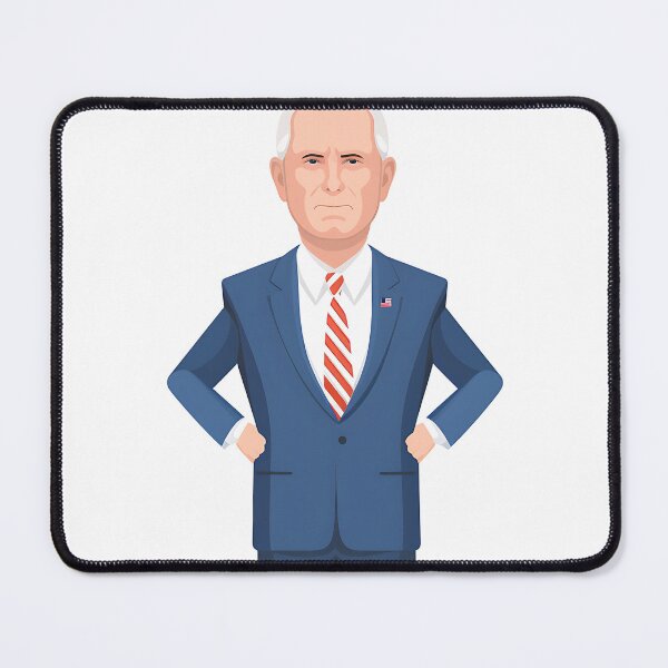 Item preview, Mike Pence: Portrait of an Influential American Politician and Former Vice President designed and sold by wannapong.