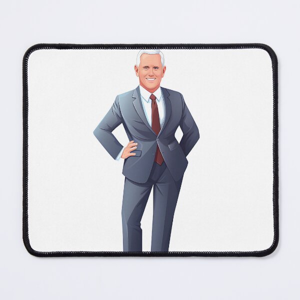 Item preview, Mike Pence: Portrait of an Influential American Politician and Former Vice President designed and sold by wannapong.