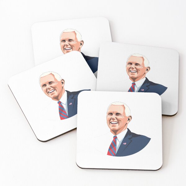 Item preview, Mike Pence: Portrait of an Influential American Politician and Former Vice President designed and sold by wannapong.