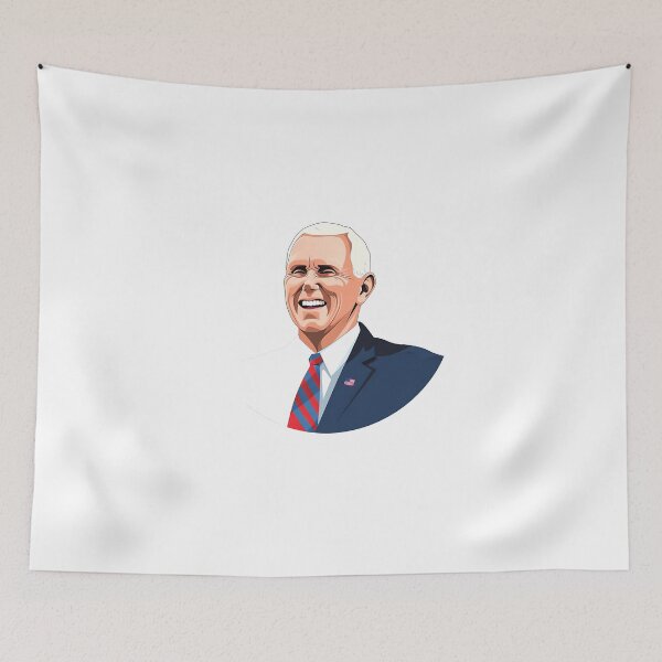 Item preview, Mike Pence: Portrait of an Influential American Politician and Former Vice President designed and sold by wannapong.