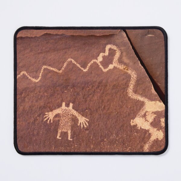 Item preview, The Cowboy's Secret Petroglyph Panel designed and sold by Kevin Wellard.