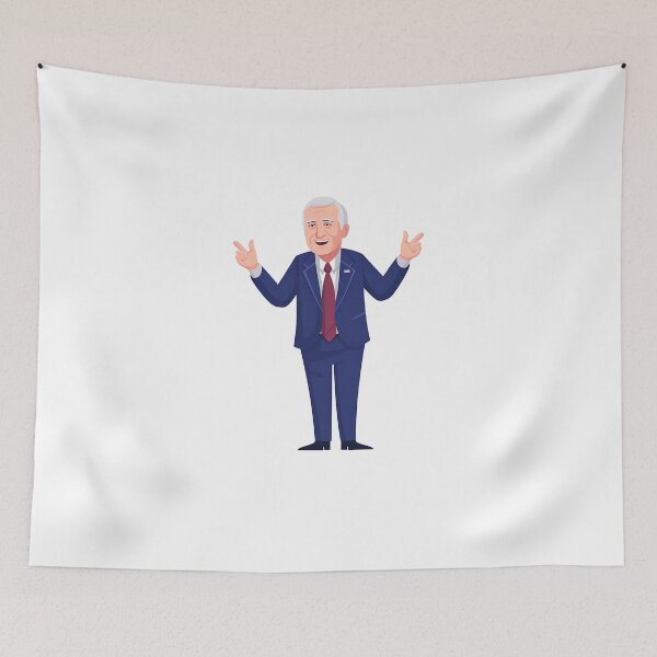 Item preview, Mike Pence: Portrait of an Influential American Politician and Former Vice President designed and sold by wannapong.