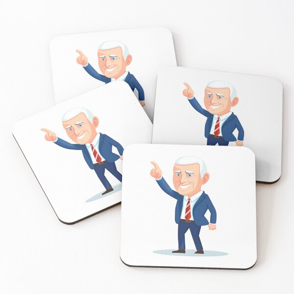 Item preview, Mike Pence: Portrait of an Influential American Politician and Former Vice President designed and sold by wannapong.