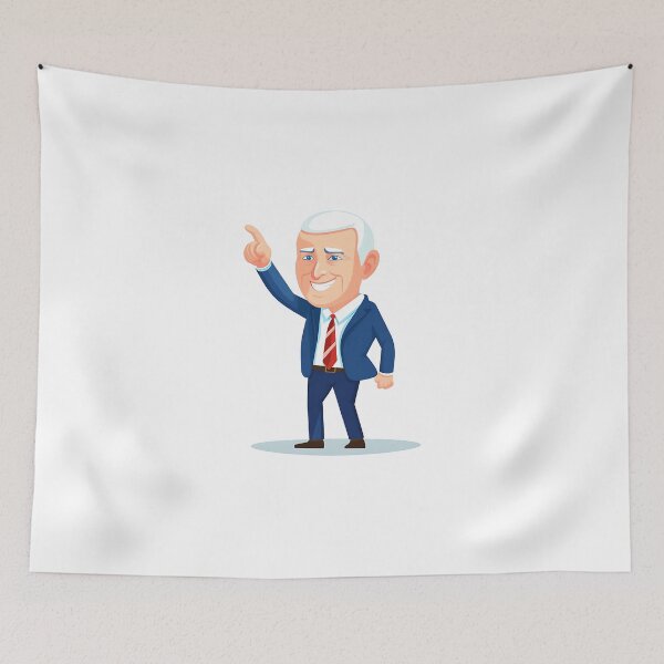 Item preview, Mike Pence: Portrait of an Influential American Politician and Former Vice President designed and sold by wannapong.