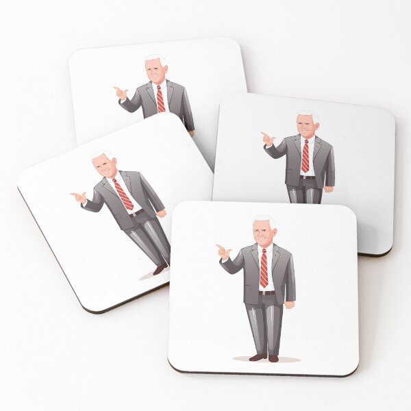 Item preview, Mike Pence: Portrait of an Influential American Politician and Former Vice President designed and sold by wannapong.