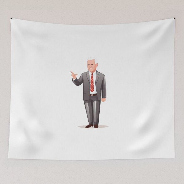 Item preview, Mike Pence: Portrait of an Influential American Politician and Former Vice President designed and sold by wannapong.