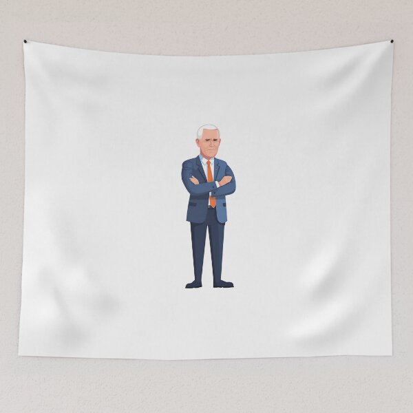 Item preview, Mike Pence: Portrait of an Influential American Politician and Former Vice President designed and sold by wannapong.