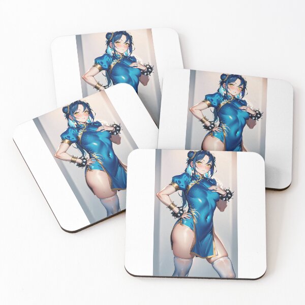 Item preview, Blue Fighter Girl designed and sold by KillerCrafts.