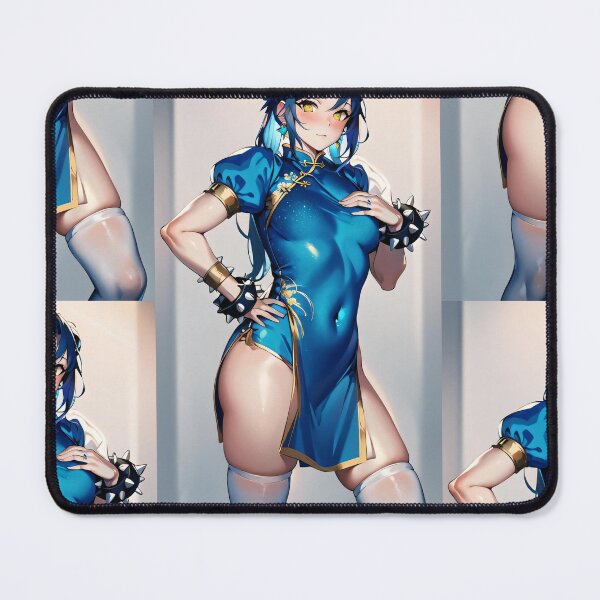 Item preview, Blue Fighter Girl designed and sold by KillerCrafts.
