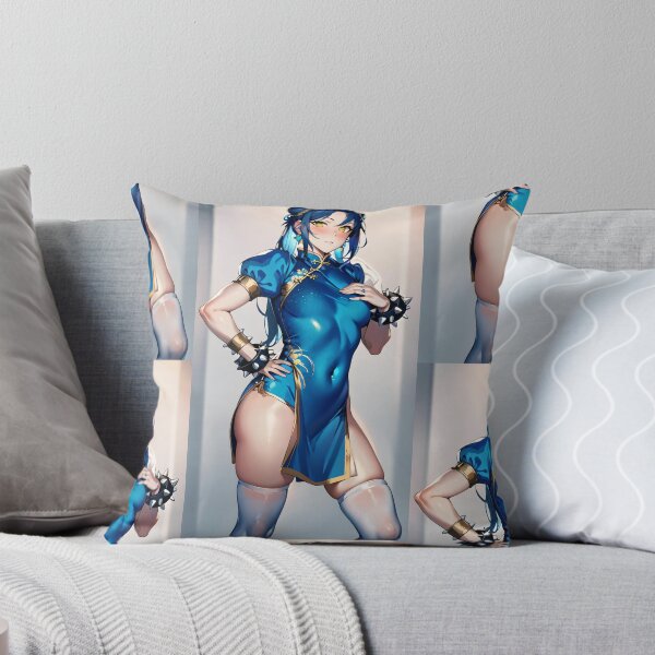 Item preview, Blue Fighter Girl designed and sold by KillerCrafts.
