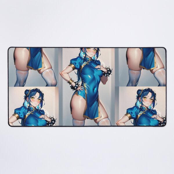 Item preview, Blue Fighter Girl designed and sold by KillerCrafts.