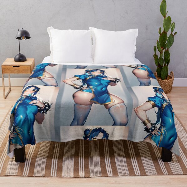Item preview, Blue Fighter Girl designed and sold by KillerCrafts.