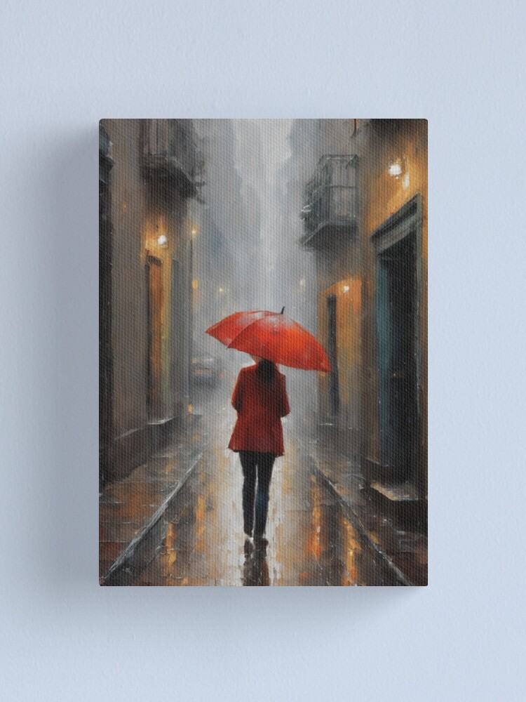 Winter Walk (Rain) - Original 2024 Print -