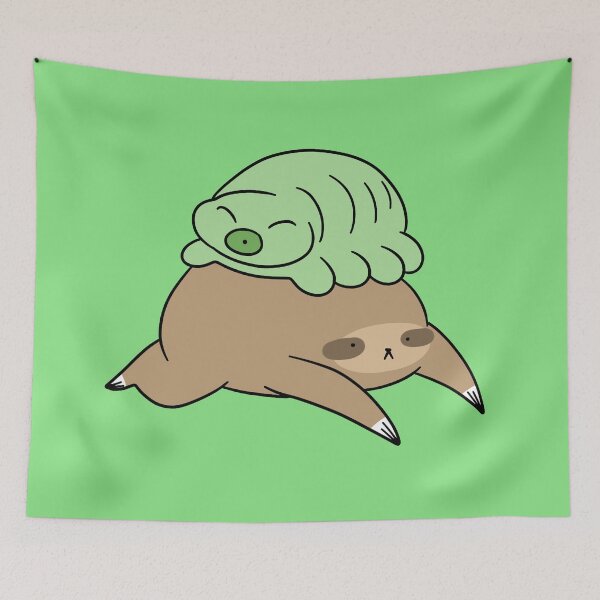 Item preview, Sloth and Little Waterbear designed and sold by SaradaBoru.