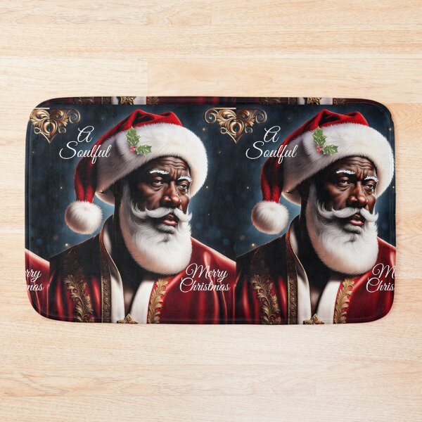 Item preview, Black Santa -A Soulful Merry Christmas designed and sold by JakardPenn.