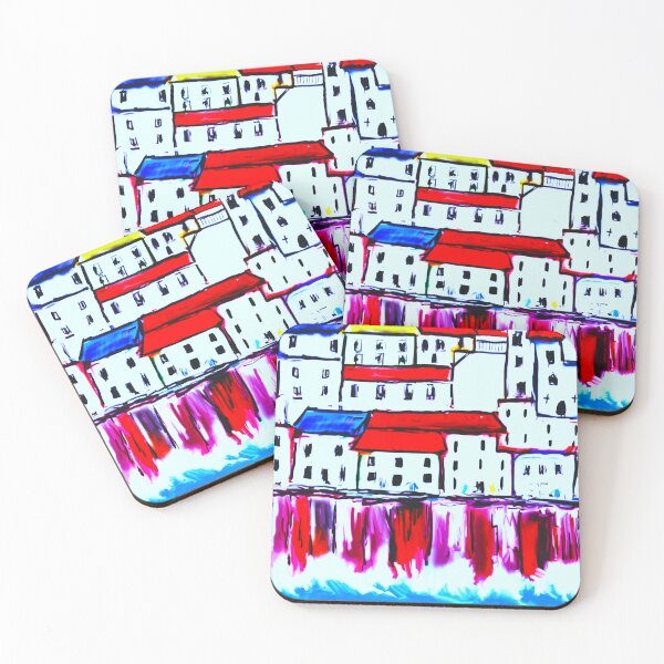 Item preview, White Town With Colour designed and sold by EJCairns.