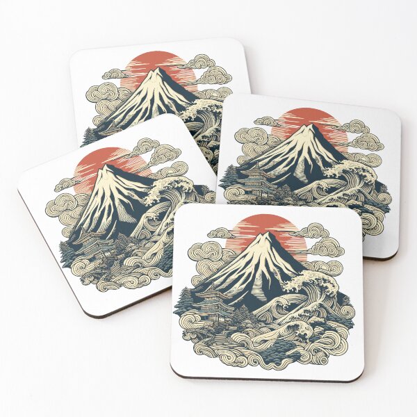 Item preview, Japanese Montains designed and sold by TomTeeShop01.