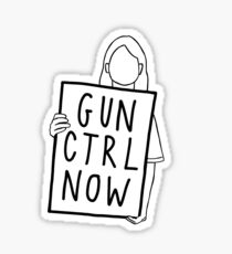 gun ctrl now Sticker