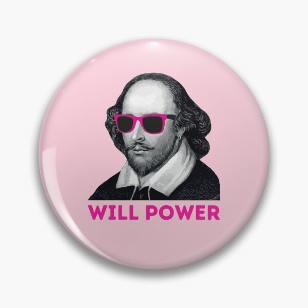 Item preview, Shakespeare Will Power designed and sold by RaineDDesigns.