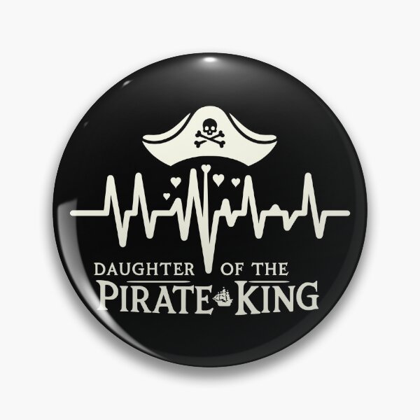 Item preview, Pirate King's Daughter Heartbeat Design designed and sold by MAPDDesigns.
