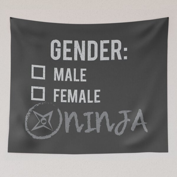 Item preview, Gender: Ninja! designed and sold by Ryphna.