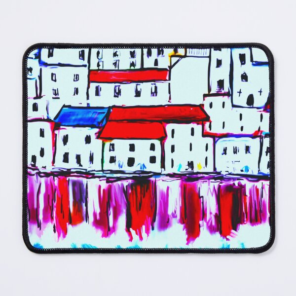 Item preview, White Town With Colour designed and sold by EJCairns.