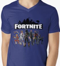Fortnite Skins Men's V-Neck T-Shirt