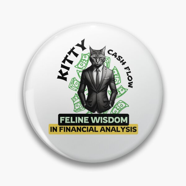 Item preview, Kitty Cash Flow: Feline Wisdom in Financial Analysis designed and sold by Hungry-Murphy.