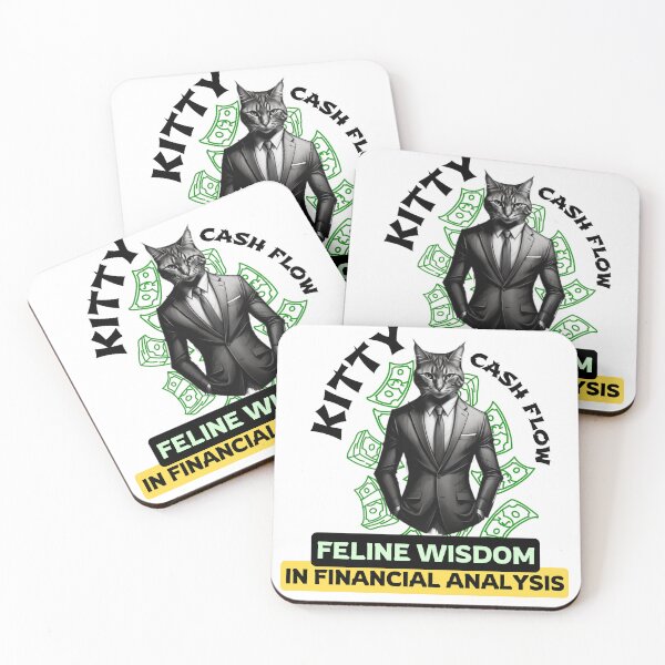 Item preview, Kitty Cash Flow: Feline Wisdom in Financial Analysis designed and sold by Hungry-Murphy.
