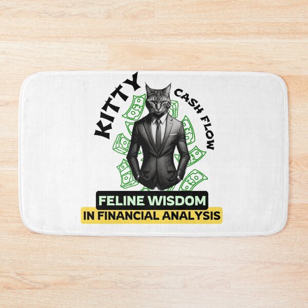 Item preview, Kitty Cash Flow: Feline Wisdom in Financial Analysis designed and sold by Hungry-Murphy.
