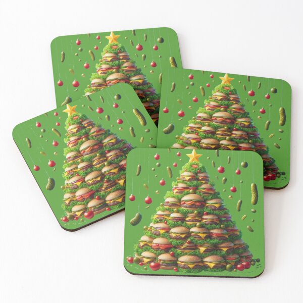 Item preview, Hamburger Christmas Tree Edition designed and sold by PaulBlueShop.