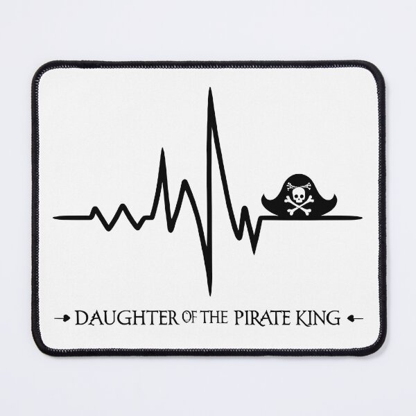 Item preview, Pirate King's Daughter Heartbeat Design designed and sold by MAPDDesigns.