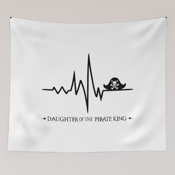 Item preview, Pirate King's Daughter Heartbeat Design designed and sold by MAPDDesigns.