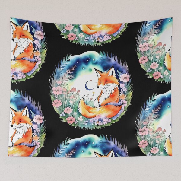 Item preview, Zorro dormido designed and sold by Whimsy Fae Studio.