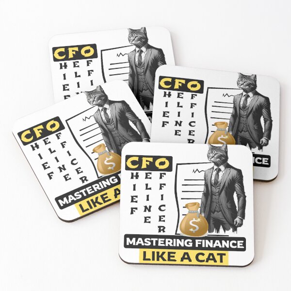 Item preview, CFO (Chief Feline Officer): Mastering Finance Like a Cat designed and sold by Hungry-Murphy.