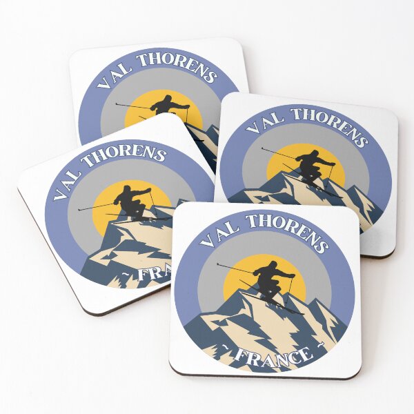 Item preview, Val Thorens France Skiing Ski Mountains designed and sold by dwangarts.