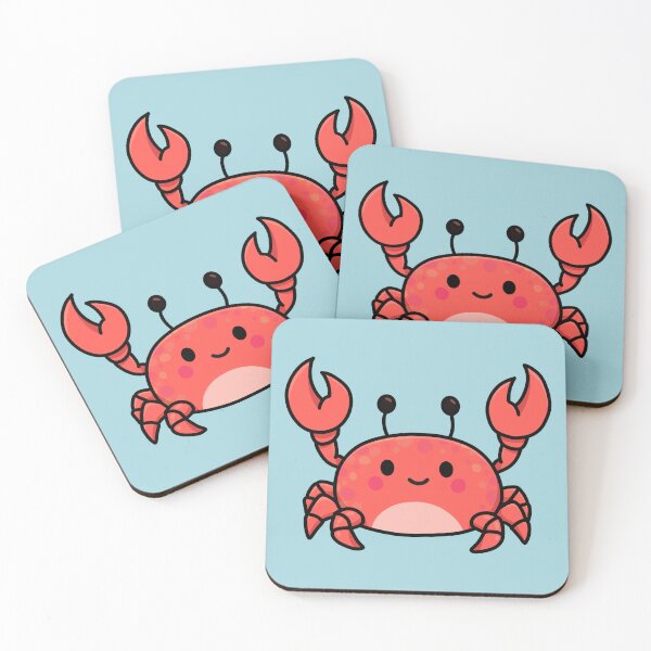 Item preview, Cute Crab Cartoon designed and sold by MoasisArt.